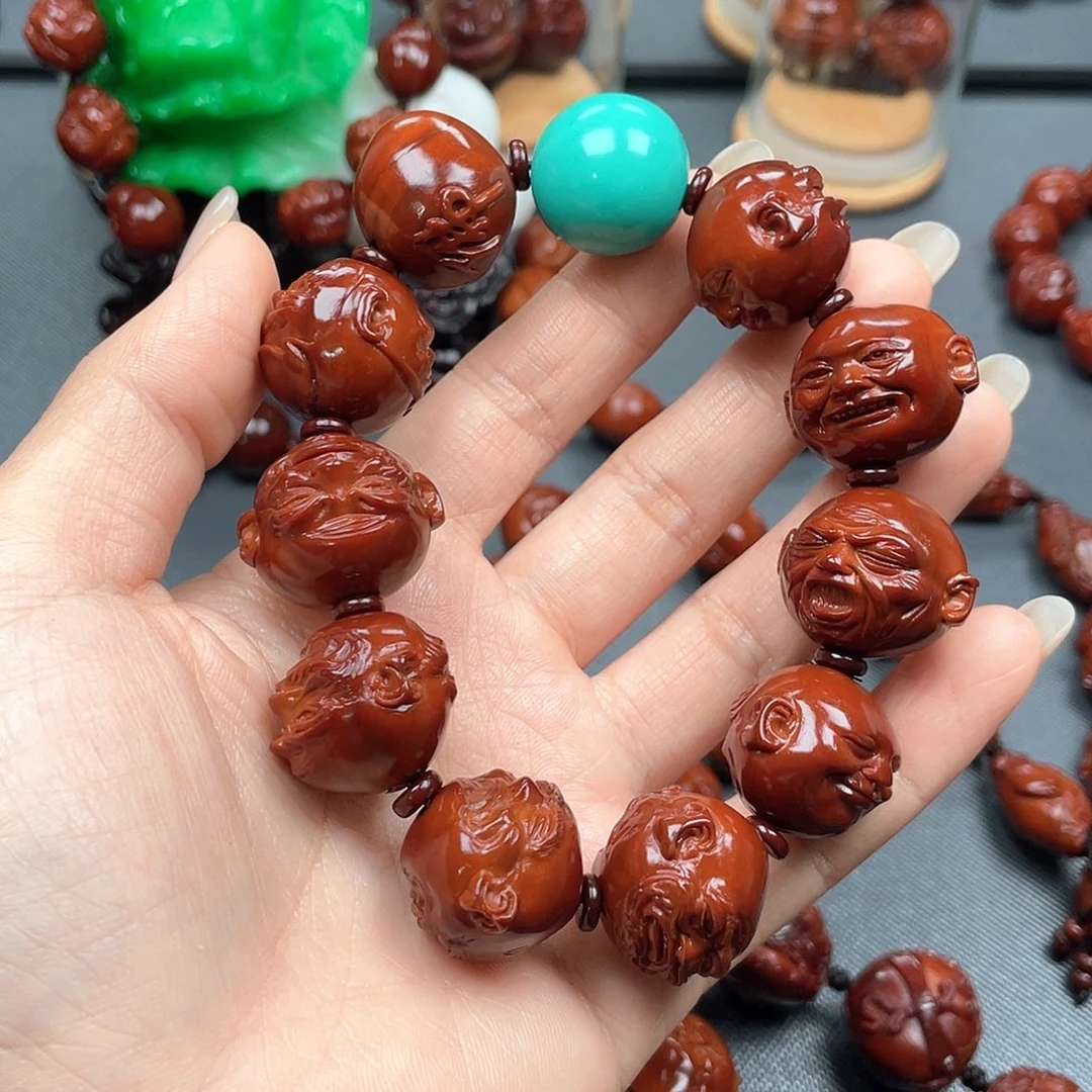 哥***说手串橄榄核十八罗汉