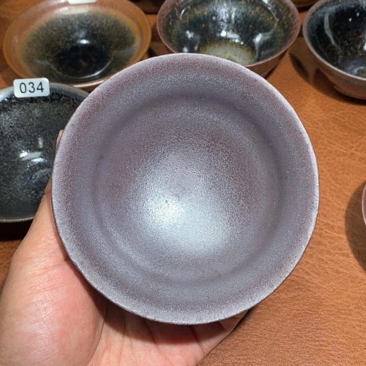 噼***啦茶盏建窑建盏茶盏主人杯066