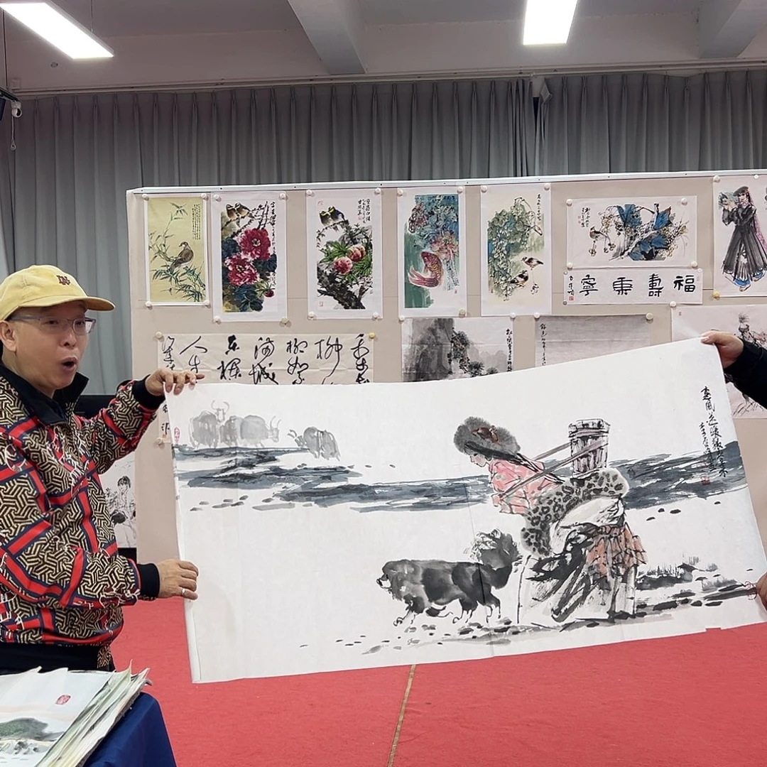 国画李秀峰老师艺术精品