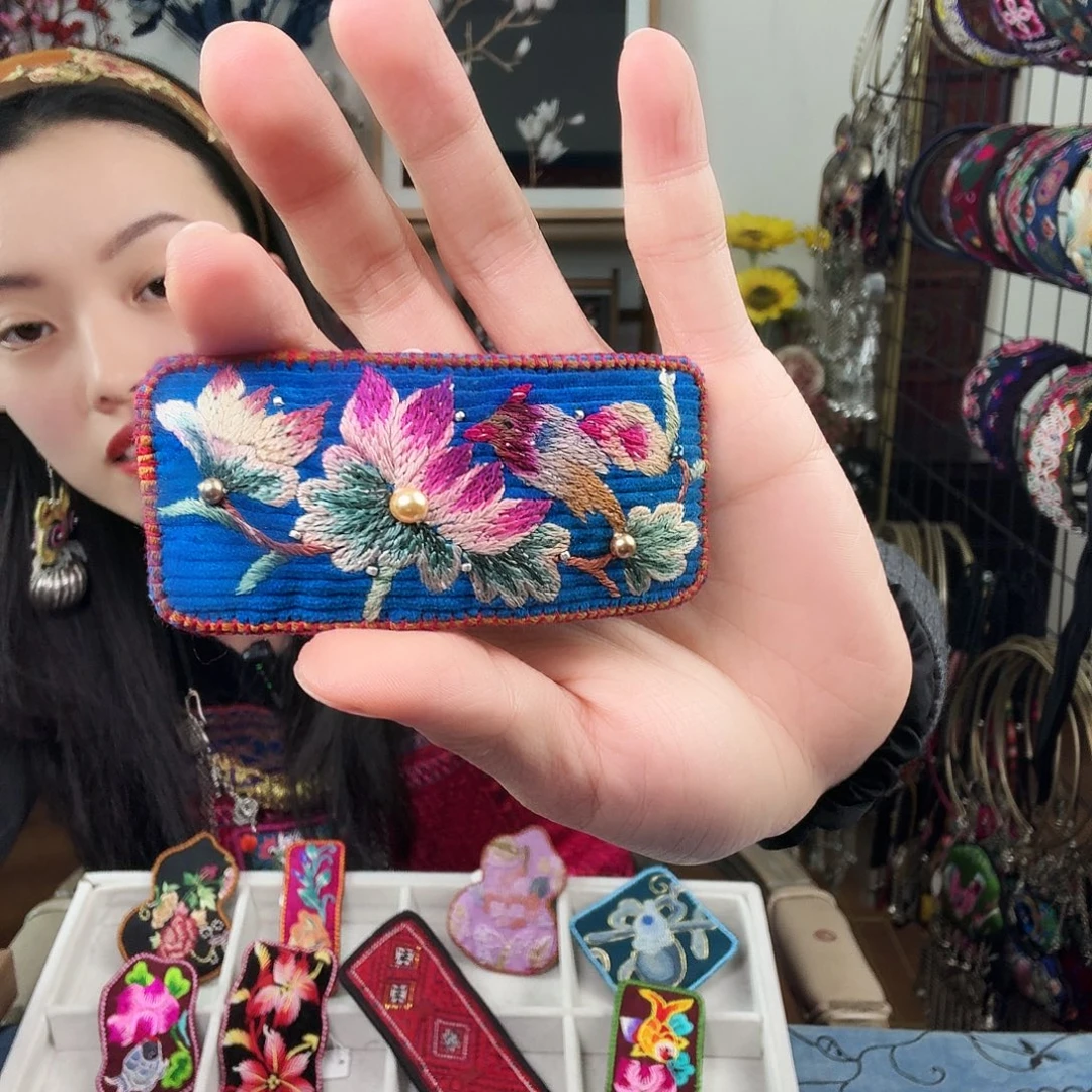 幸***鸟织绣手工刺绣工艺