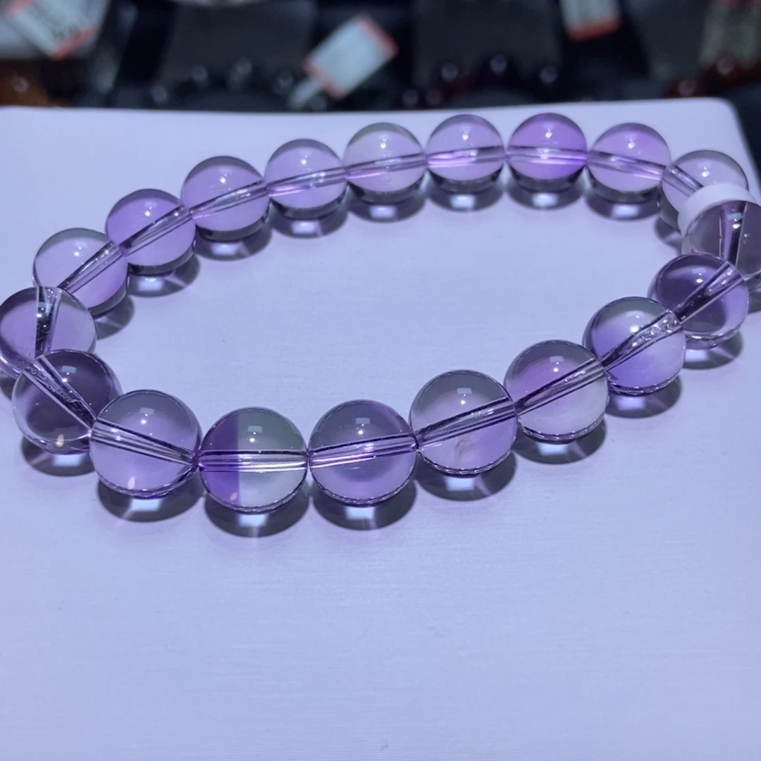 水晶手链未镶嵌紫水晶9.9