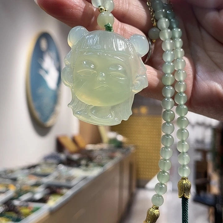 【闪购商品】岫玉颈饰未镶嵌岫玉