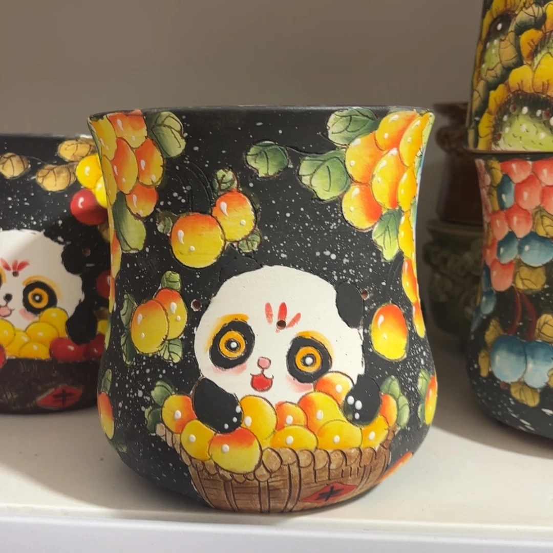 景德镇手绘花盆陶瓷12/15