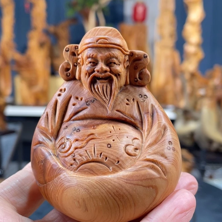 柏木（崖柏）手把件