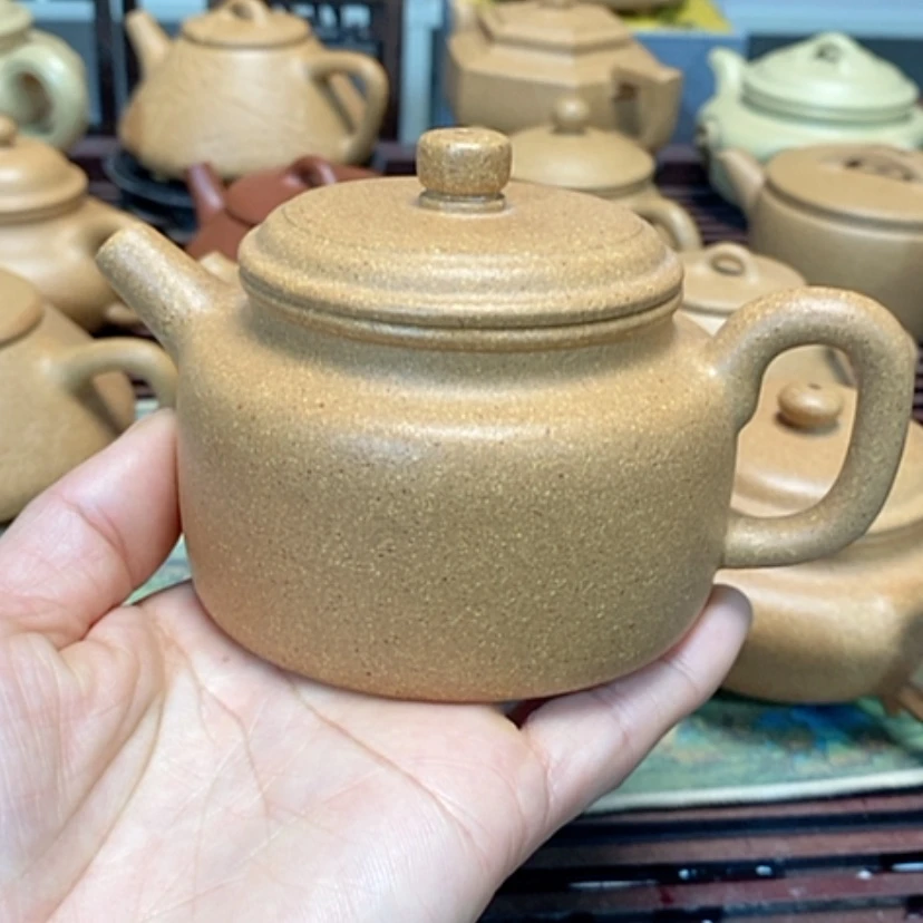 【闪购商品】紫砂茶壶黄金段半手工