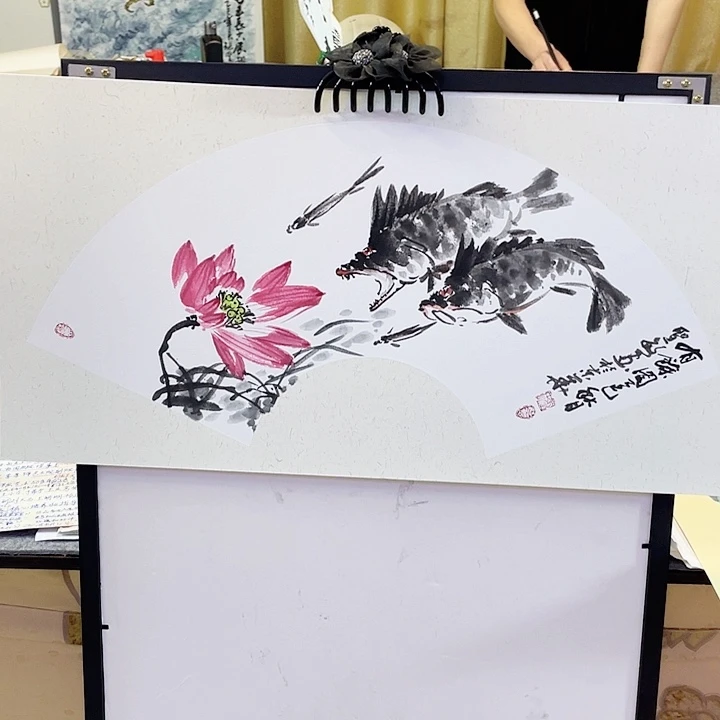 国画张圣敏先生纯手绘