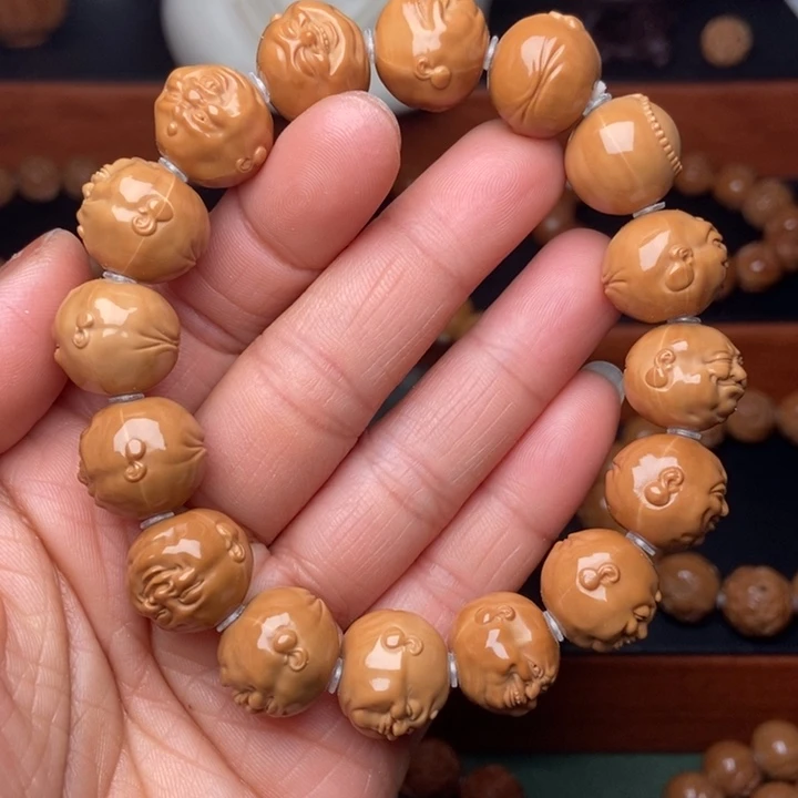 猴头核桃手串人生百态