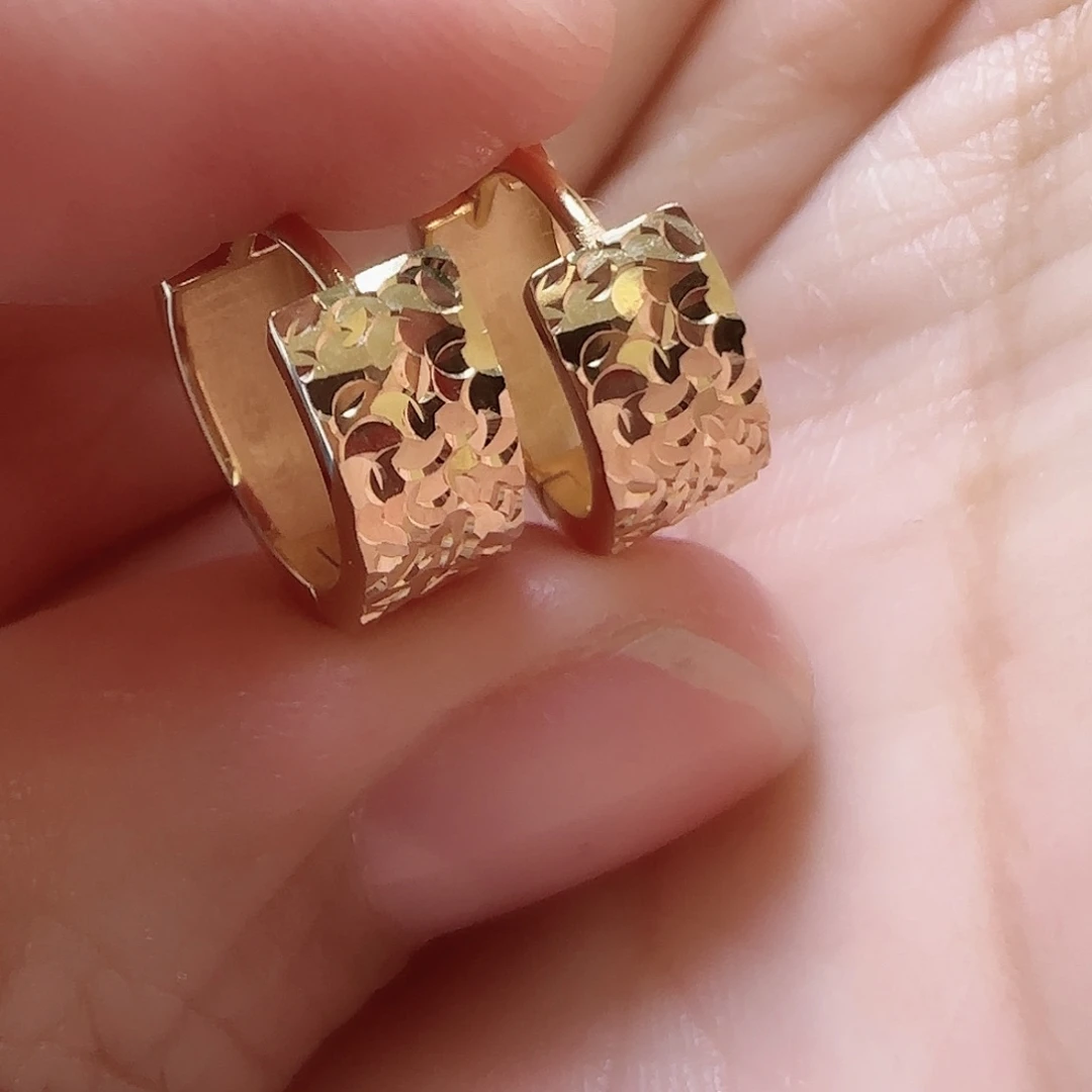 18K金耳饰多样性发货其一