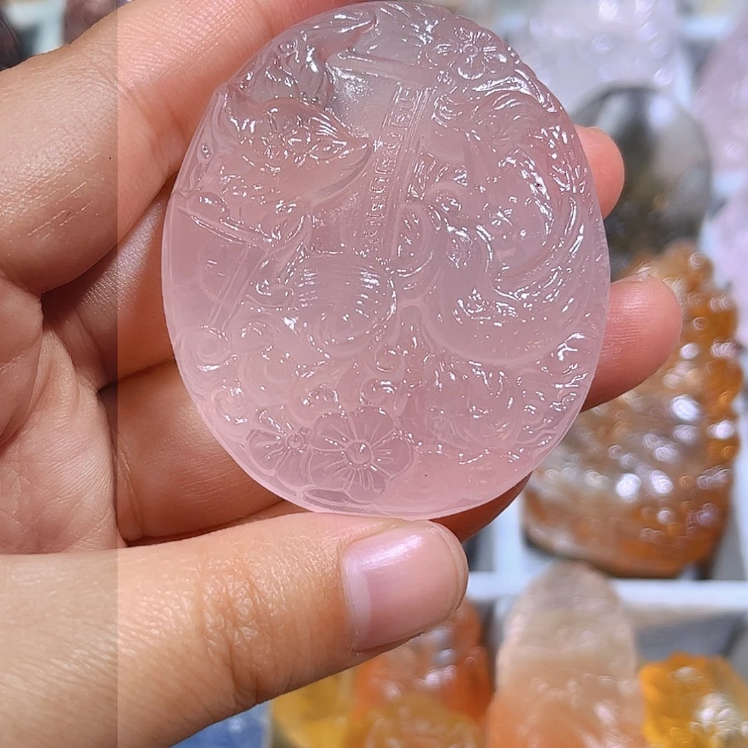 水晶吊坠(不含链)未镶嵌