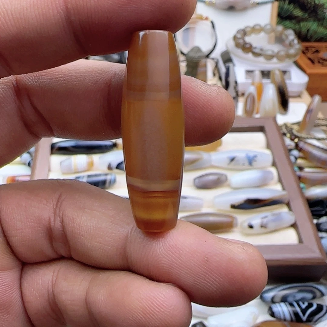 玛瑙/玉髓颈饰未镶嵌七*爸