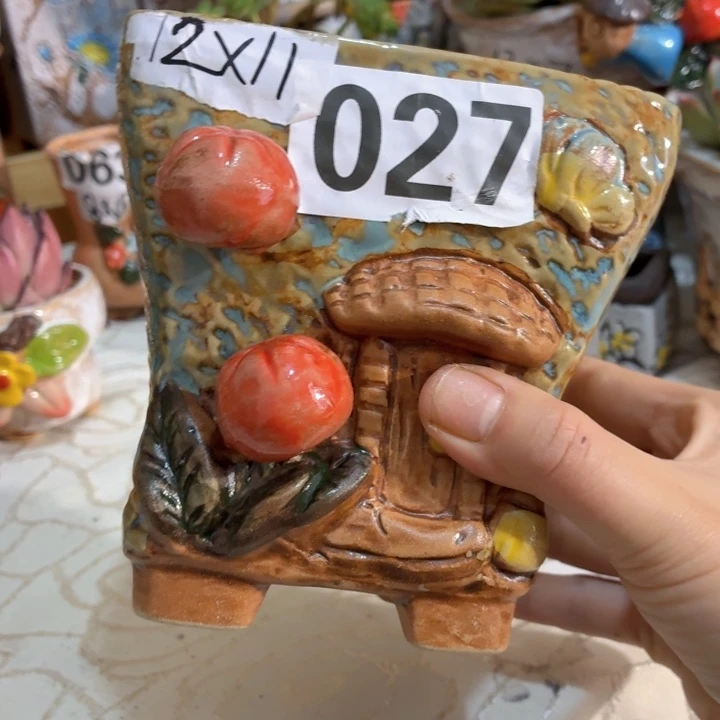 多肉花盆满15包邮