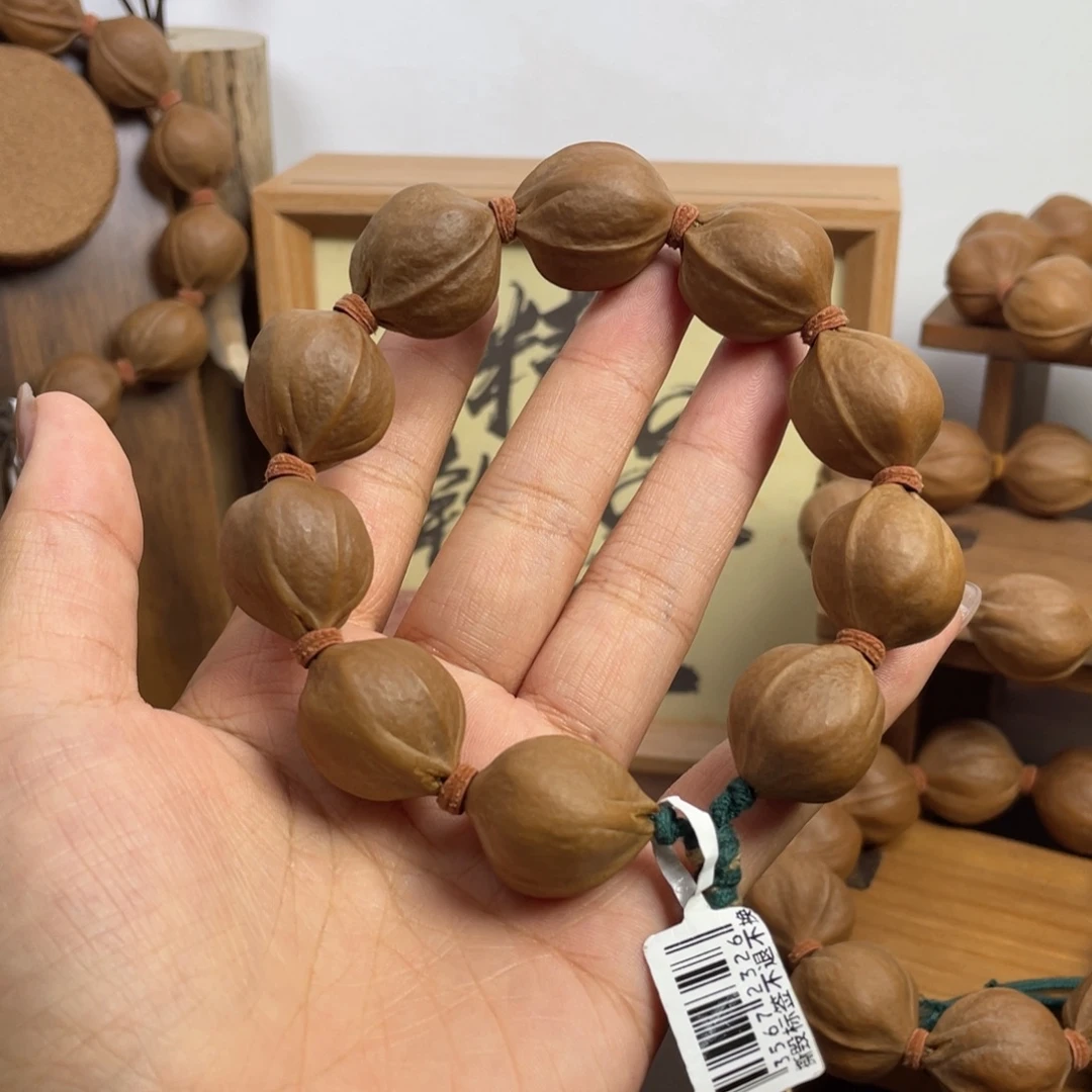 不***来橄榄核手串/手链21*24梅林铁核