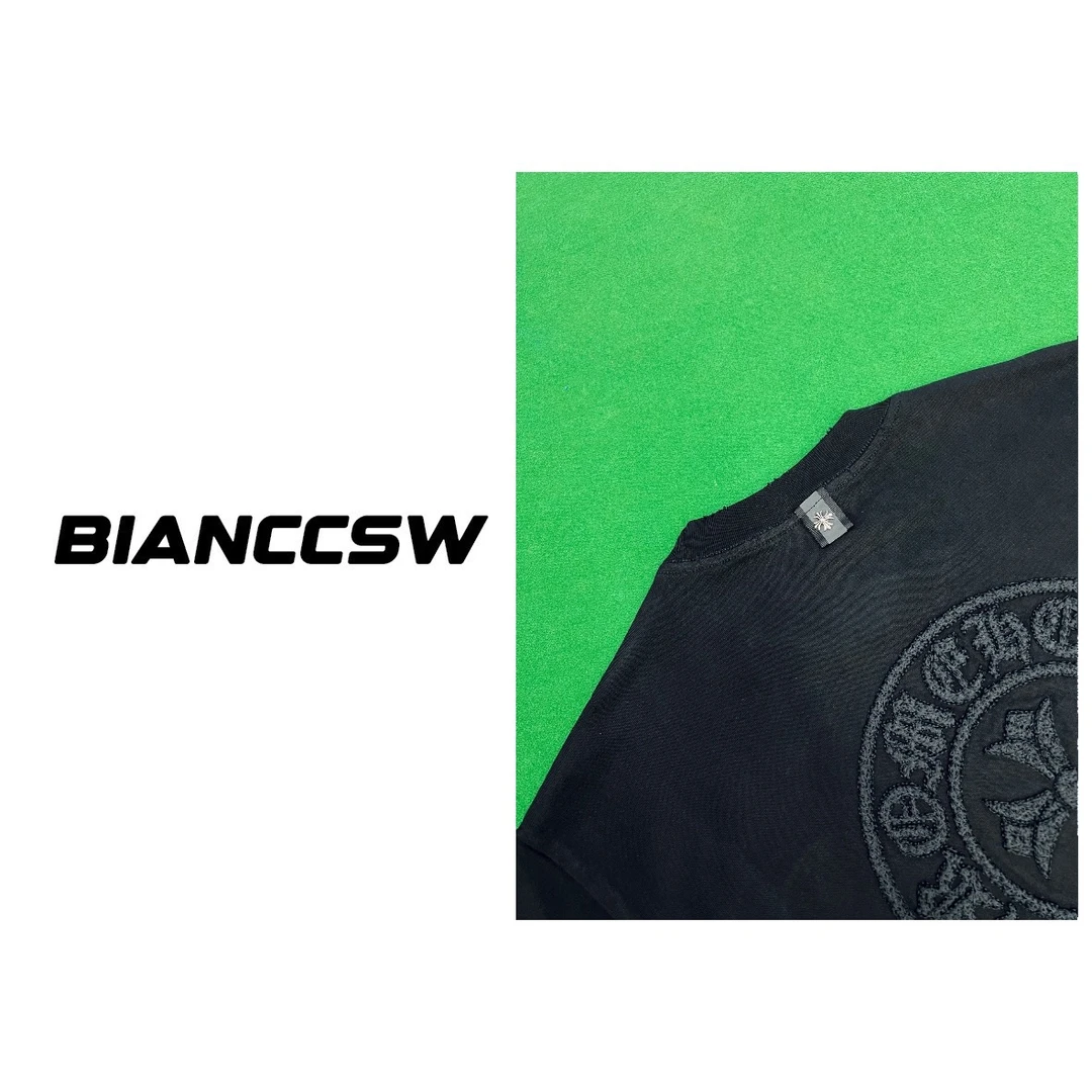 【立体刺绣】高品质重磅做旧短袖T恤