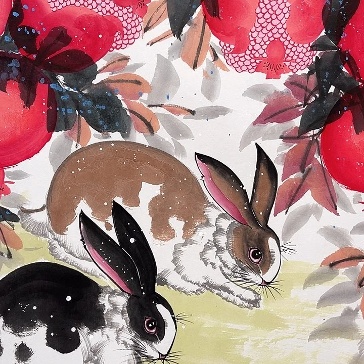 富****家精品国画精品作品