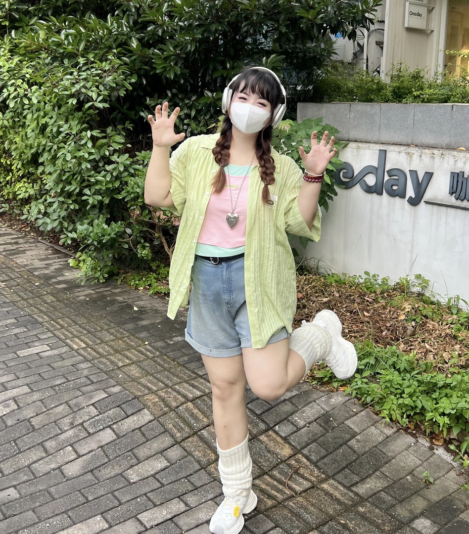 LIN/小美很忙【清新遇见】2025年夏季新款可爱风胖mm薄款衬衫WLL369