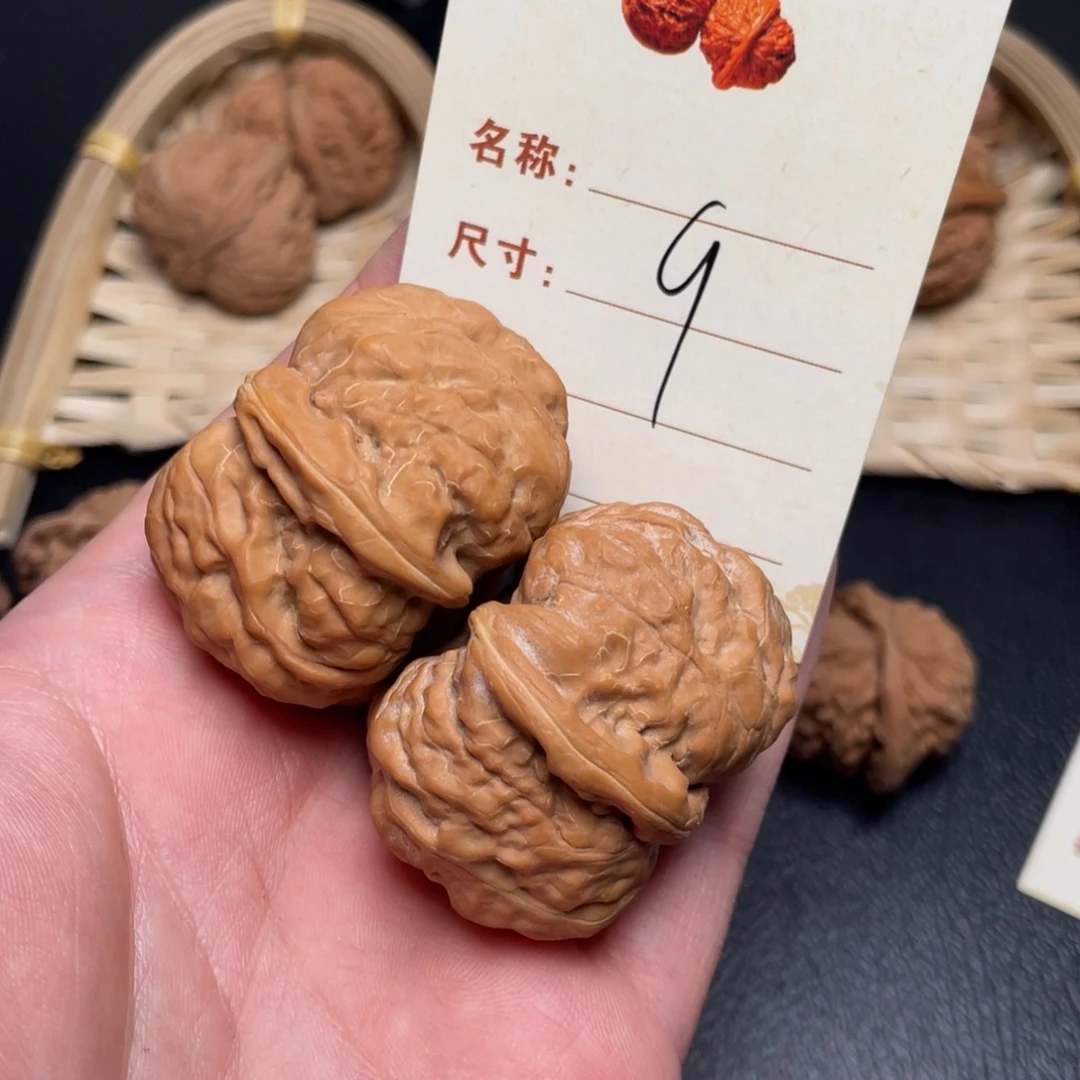 文玩核桃把件蛙蛙42尺9