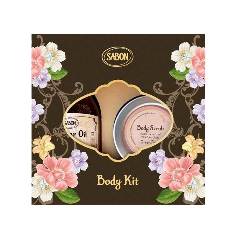 【整点抽奖链接】SABON香氛沐浴油100ml+磨砂膏60g-ZB