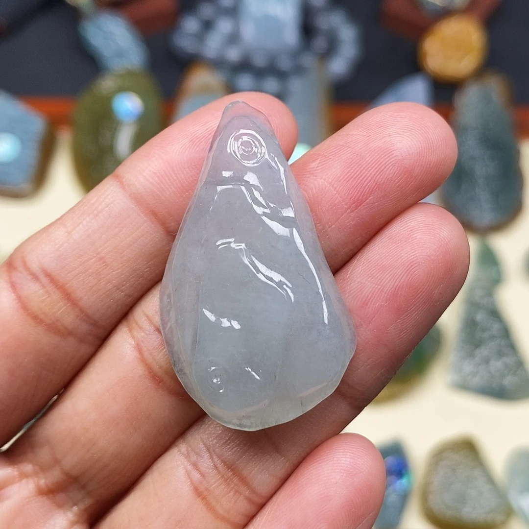 颈饰未镶嵌翡翠翡翠