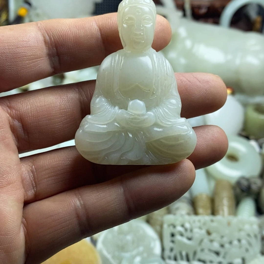 和田玉（糖玉）未镶嵌颈饰