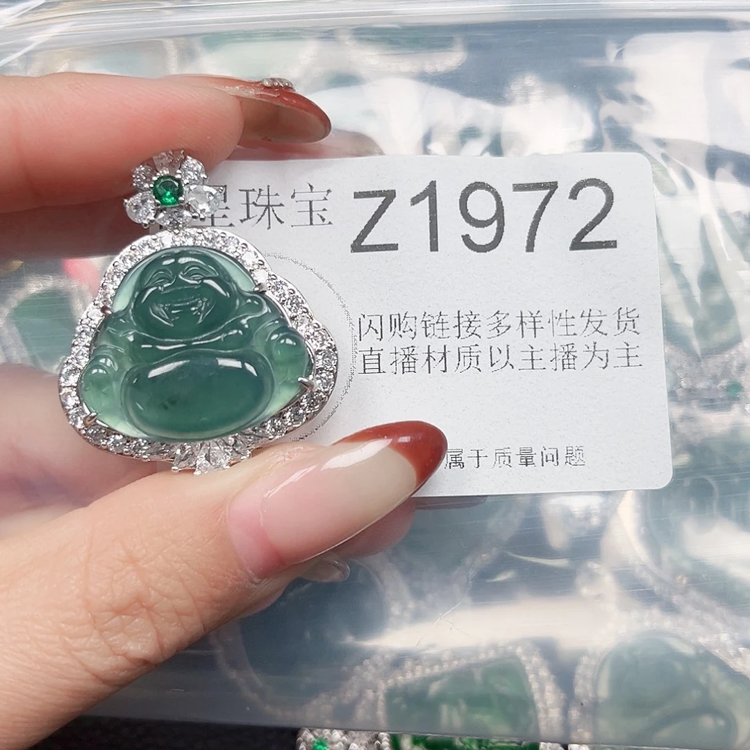 翡翠颈饰未镶嵌翡翠1972