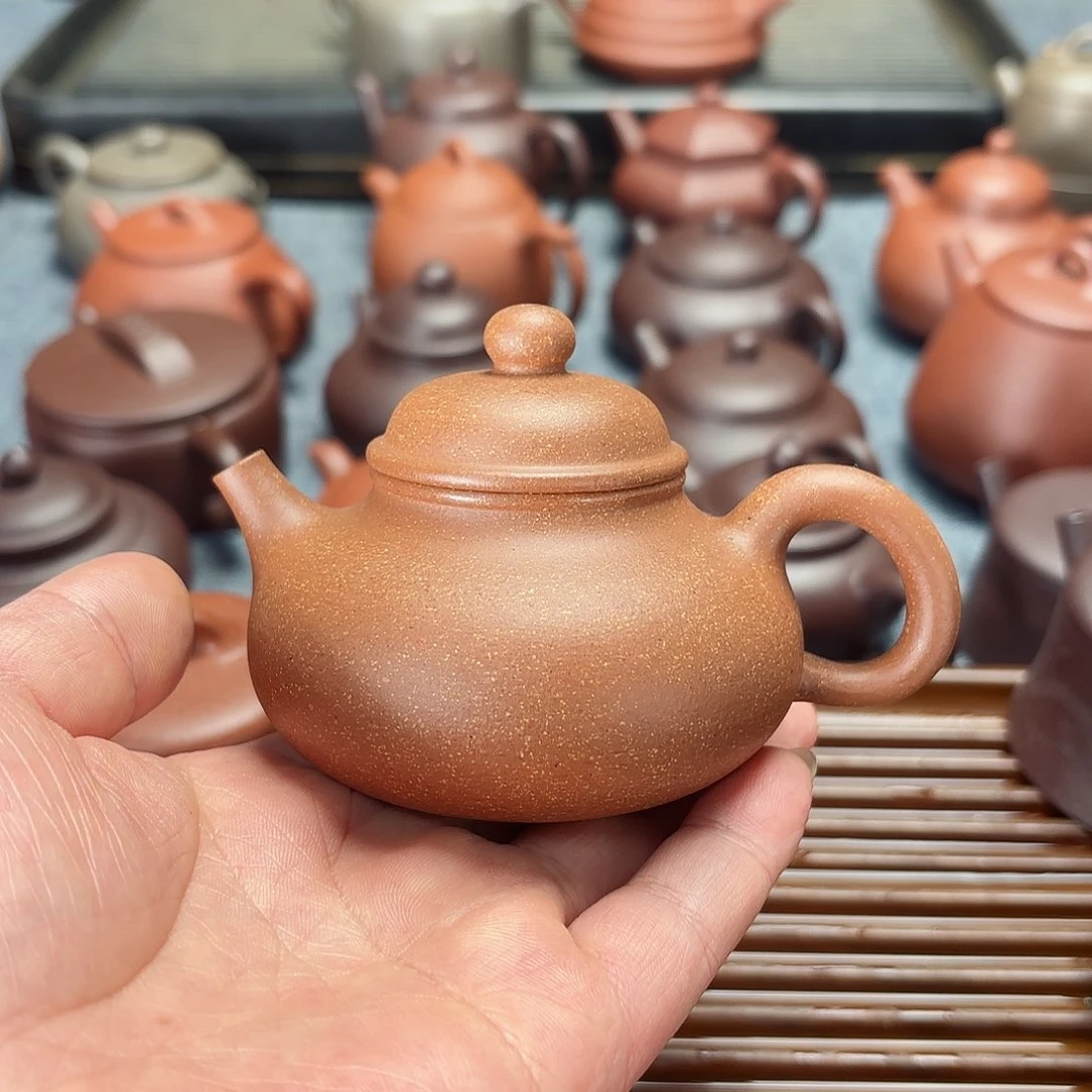 紫砂茶壶全手工容天