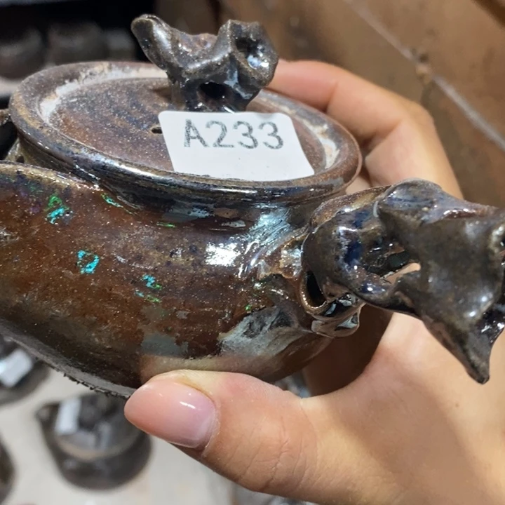 南***葵柴烧裸烧纯手工制作