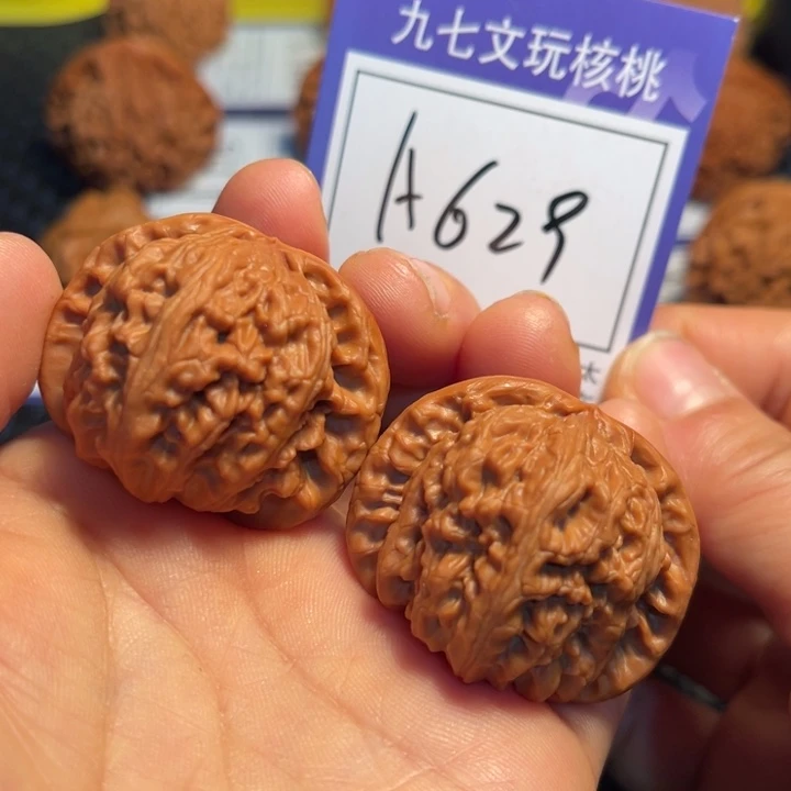 把件文玩核桃39狮子A629
