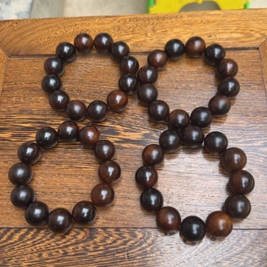 柏木（崖柏）全陈化老料把件串2.0发一串