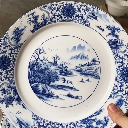 盘10寸盘一个陶瓷陶瓷