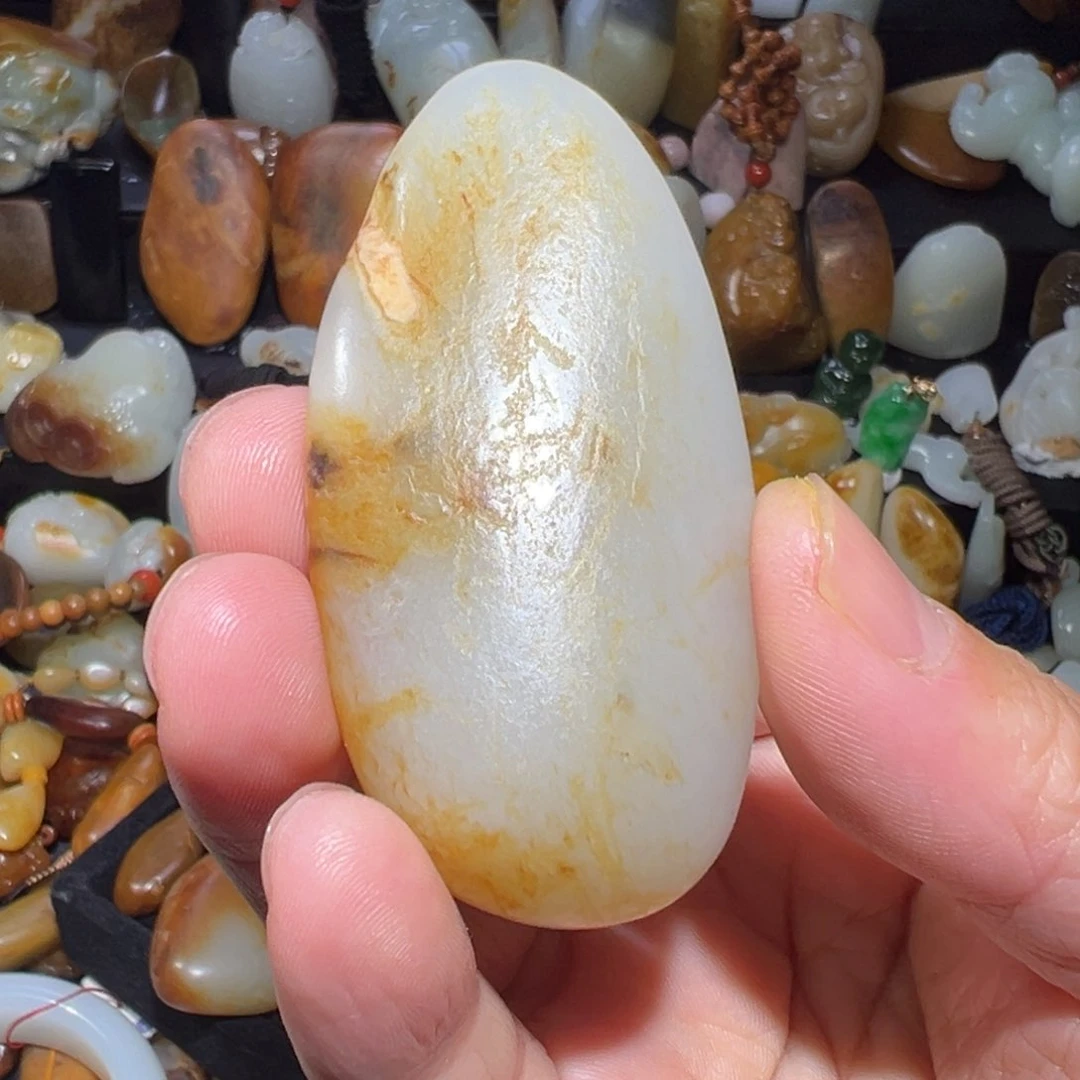 和田玉吊坠(不含链)未镶嵌