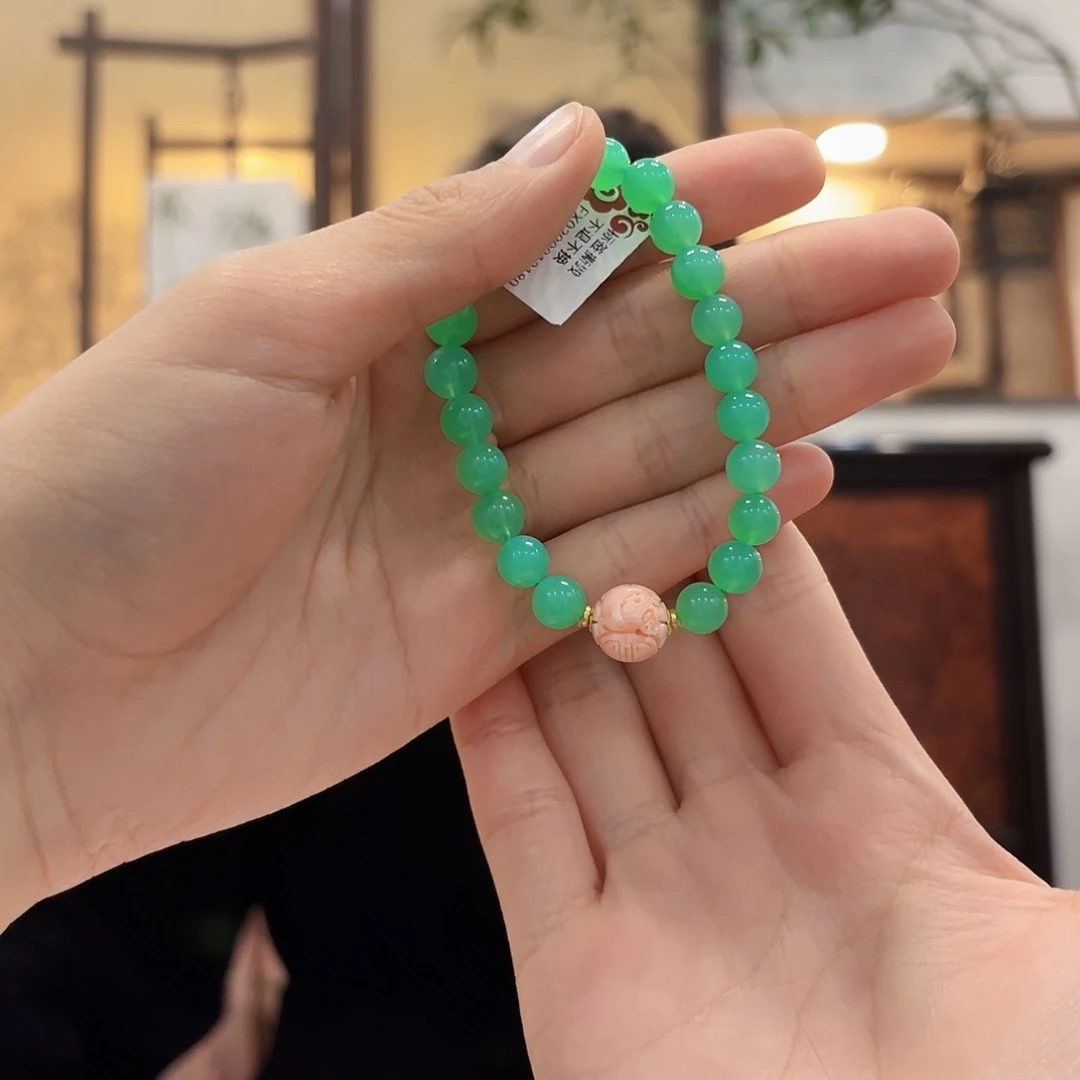 石英质玉未镶嵌手串