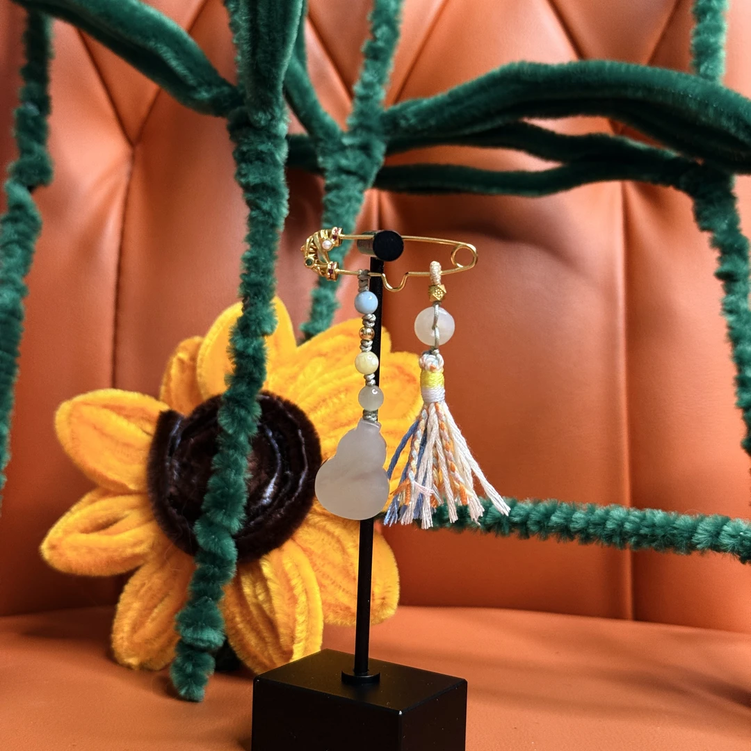 壹屿珠宝 660044  和田玉典藏 胸针