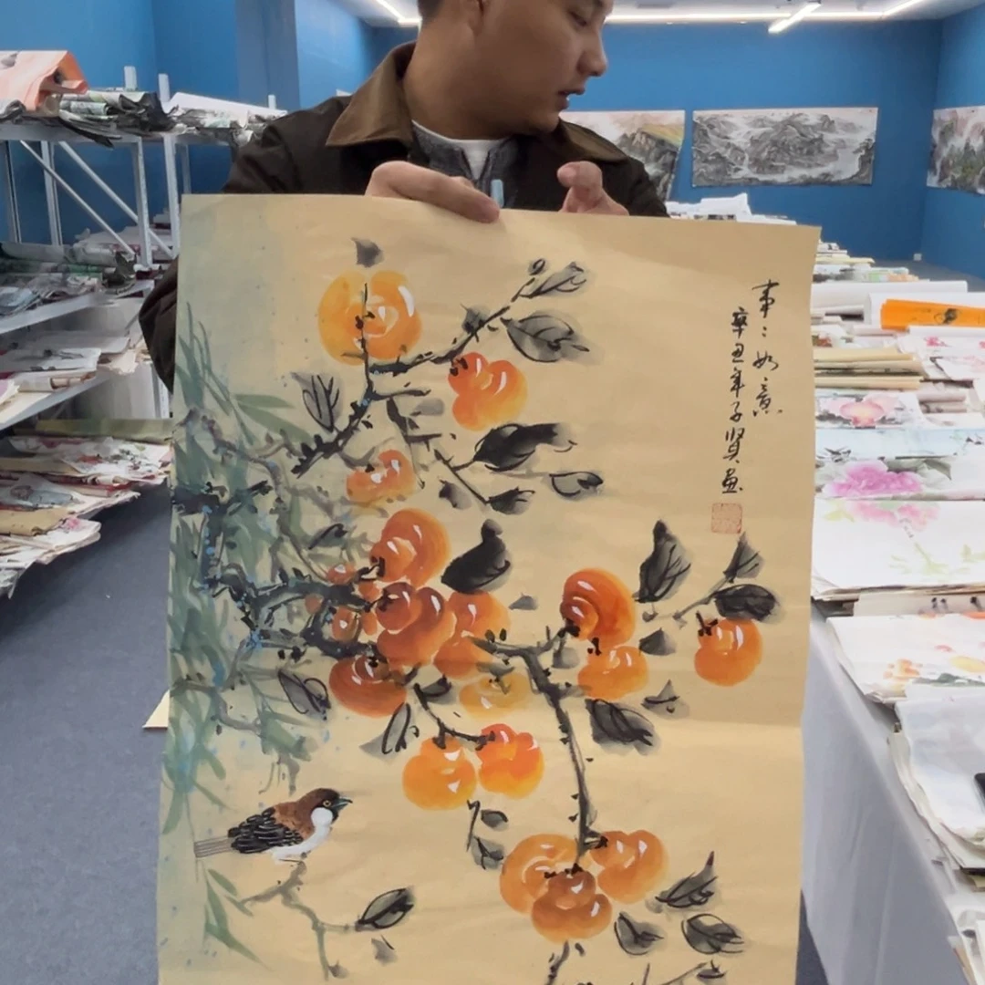 国画国画纯手绘作品欣赏