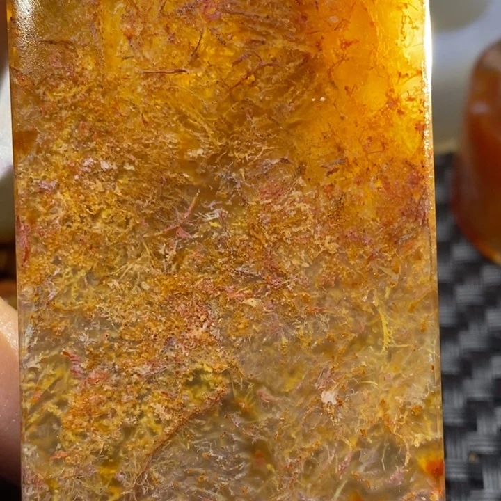 玛瑙/玉髓颈饰未镶嵌翟****心