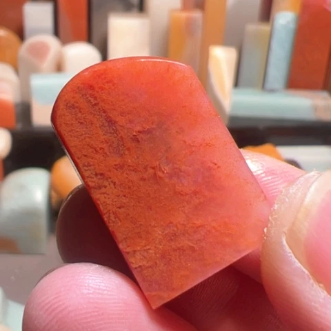 其他寿山石老挝水洞印石印章