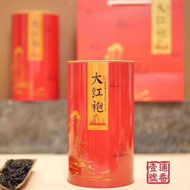 武夷岩茶中焙火大红袍碳焙茶叶罐装