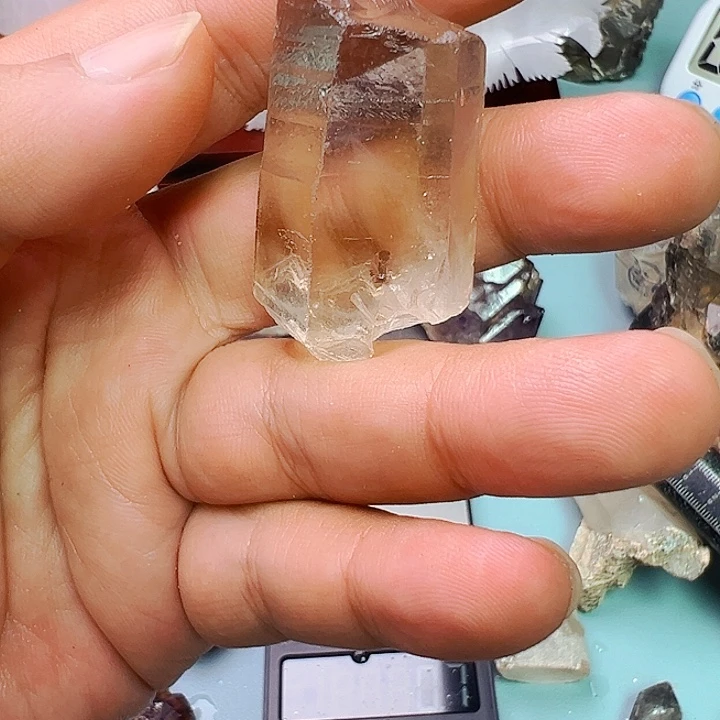 未镶嵌珠宝半成品水晶玻**极