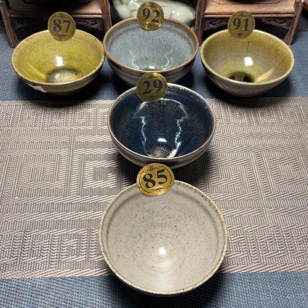 【闪购商品】茶盏柴烧建盏主人杯