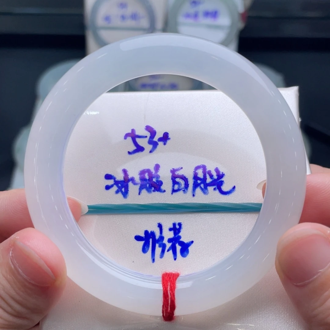 翡翠未镶嵌手镯翡翠手镯30