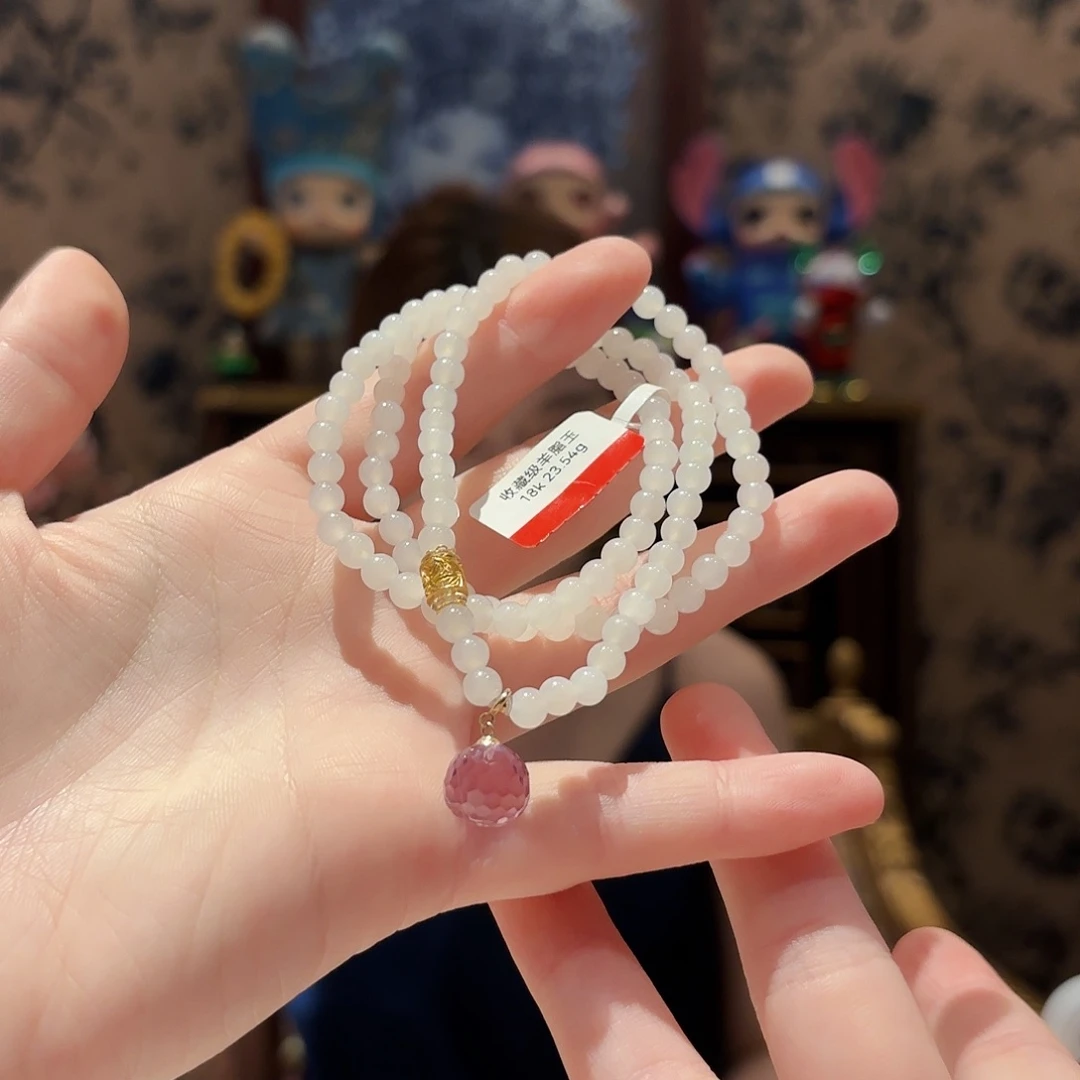 手链未镶嵌和田玉手串