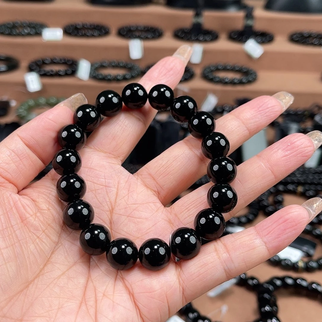 善***待和田玉未镶嵌手串12