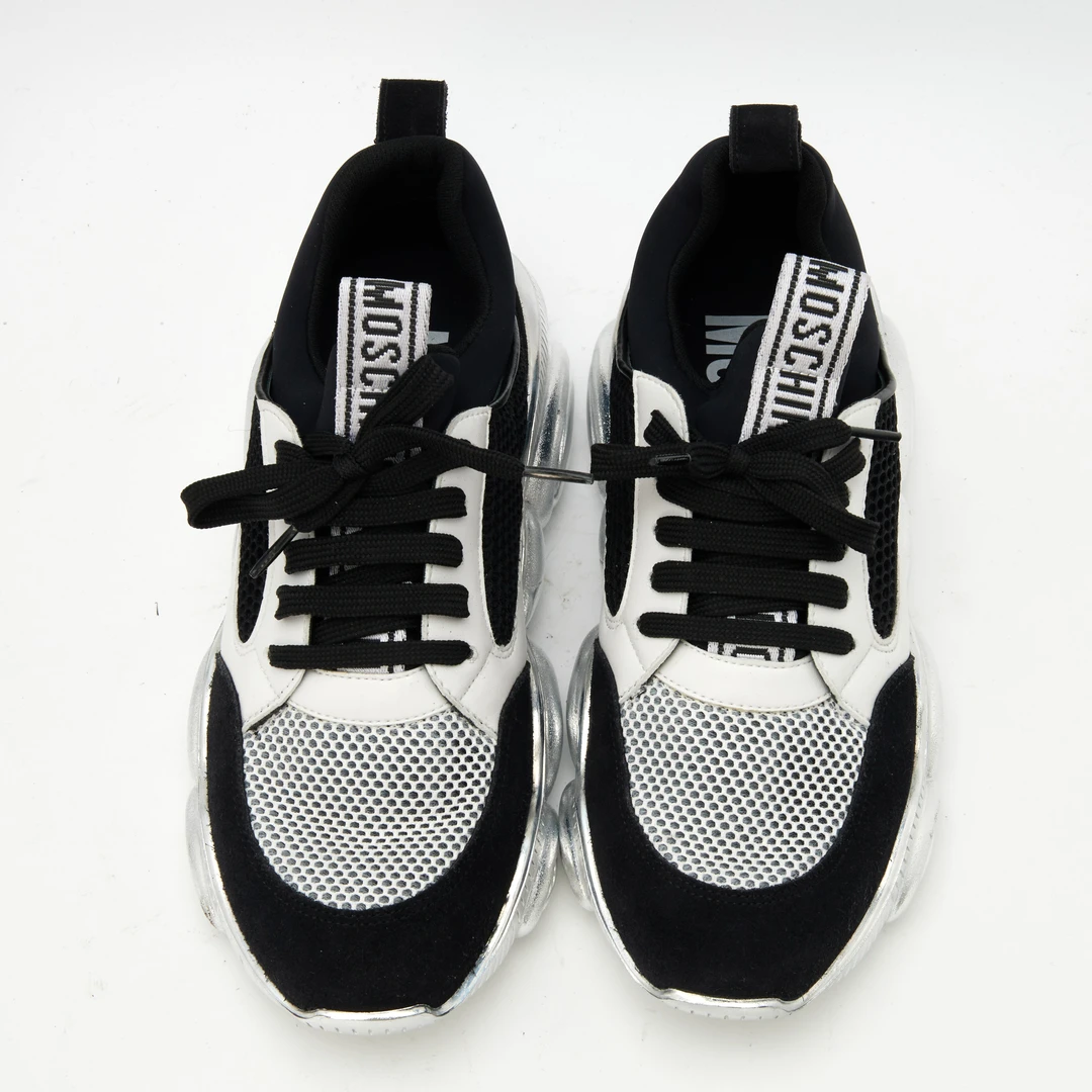 全新未使用 Moschino/莫斯奇诺 男款网面运动鞋MB15103G0AGHA20P