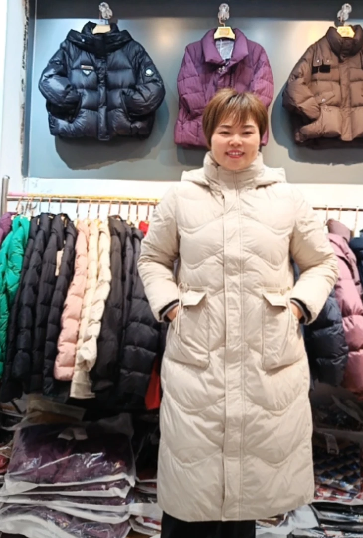 秋冬长女款外套163