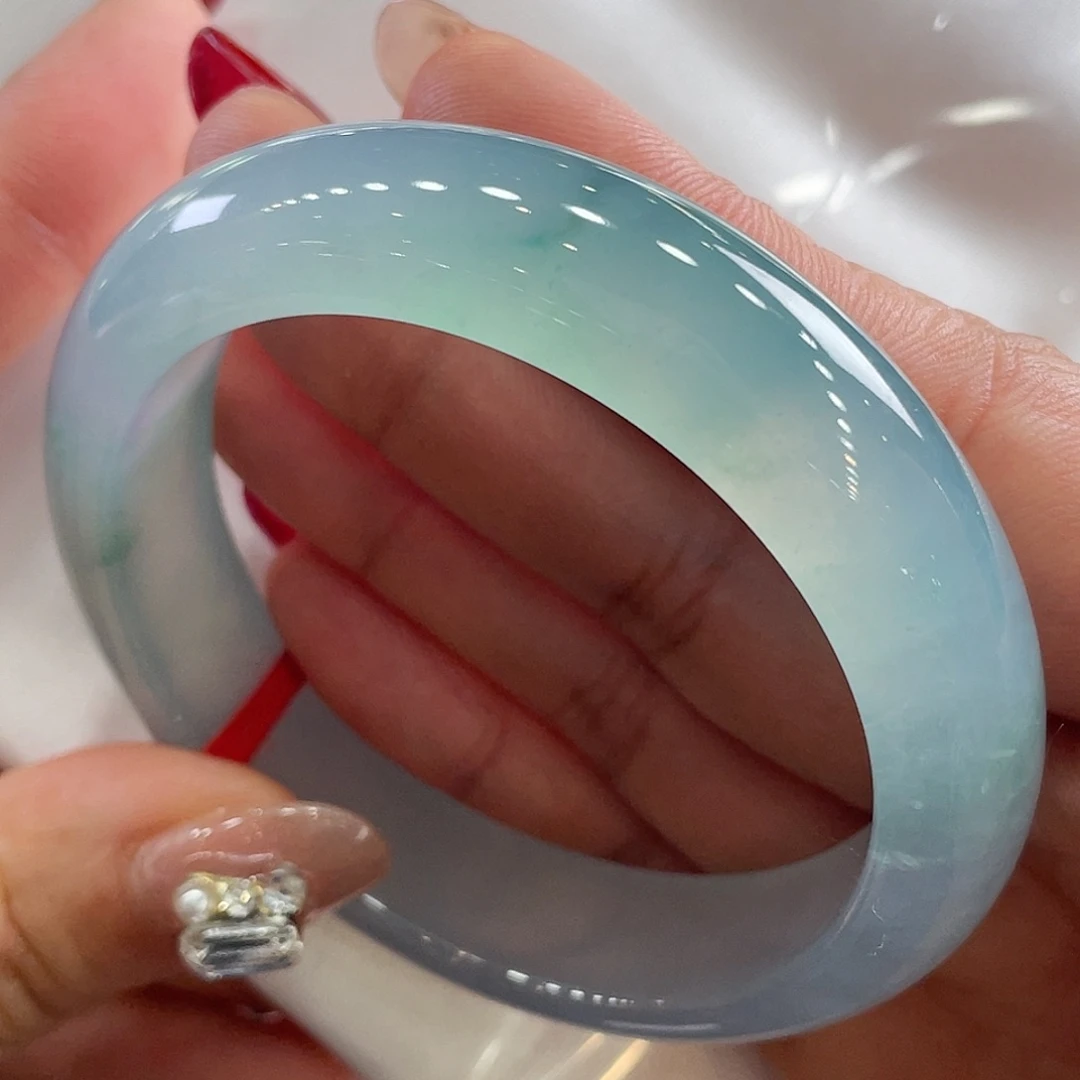 未镶嵌手镯翡翠57圈强烈推荐 毕业69号