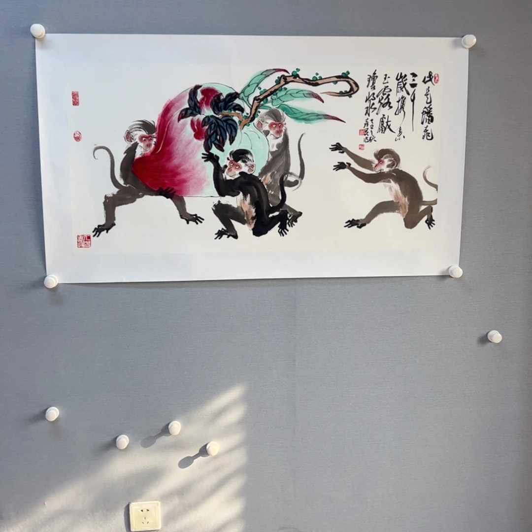 国画亲笔手绘原创作品