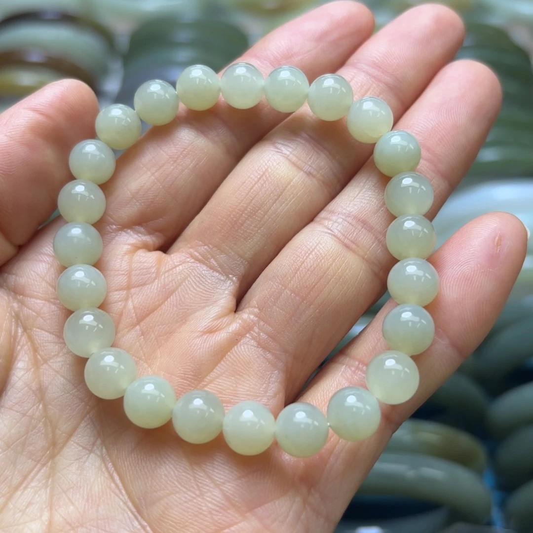 和田玉手链未镶嵌하*