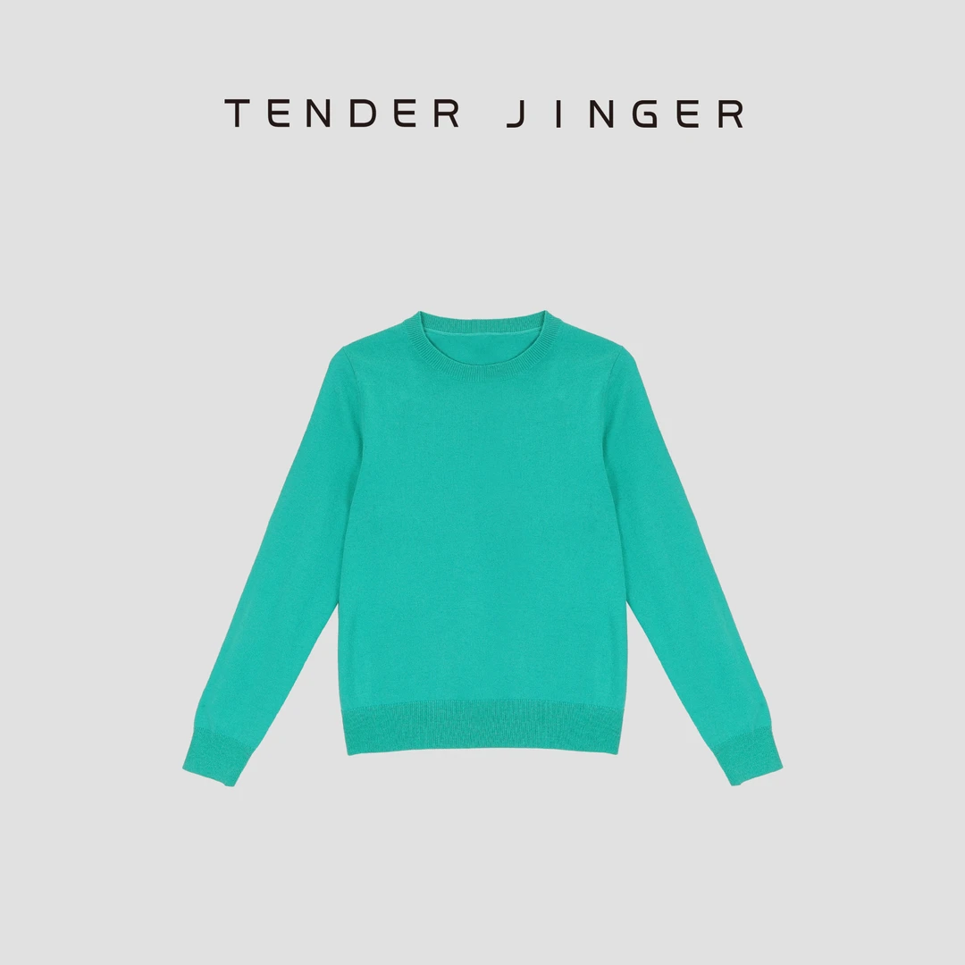 Tender Jinger【自然之息】“深呼吸”多色羊毛针织上衣T53BBS30736