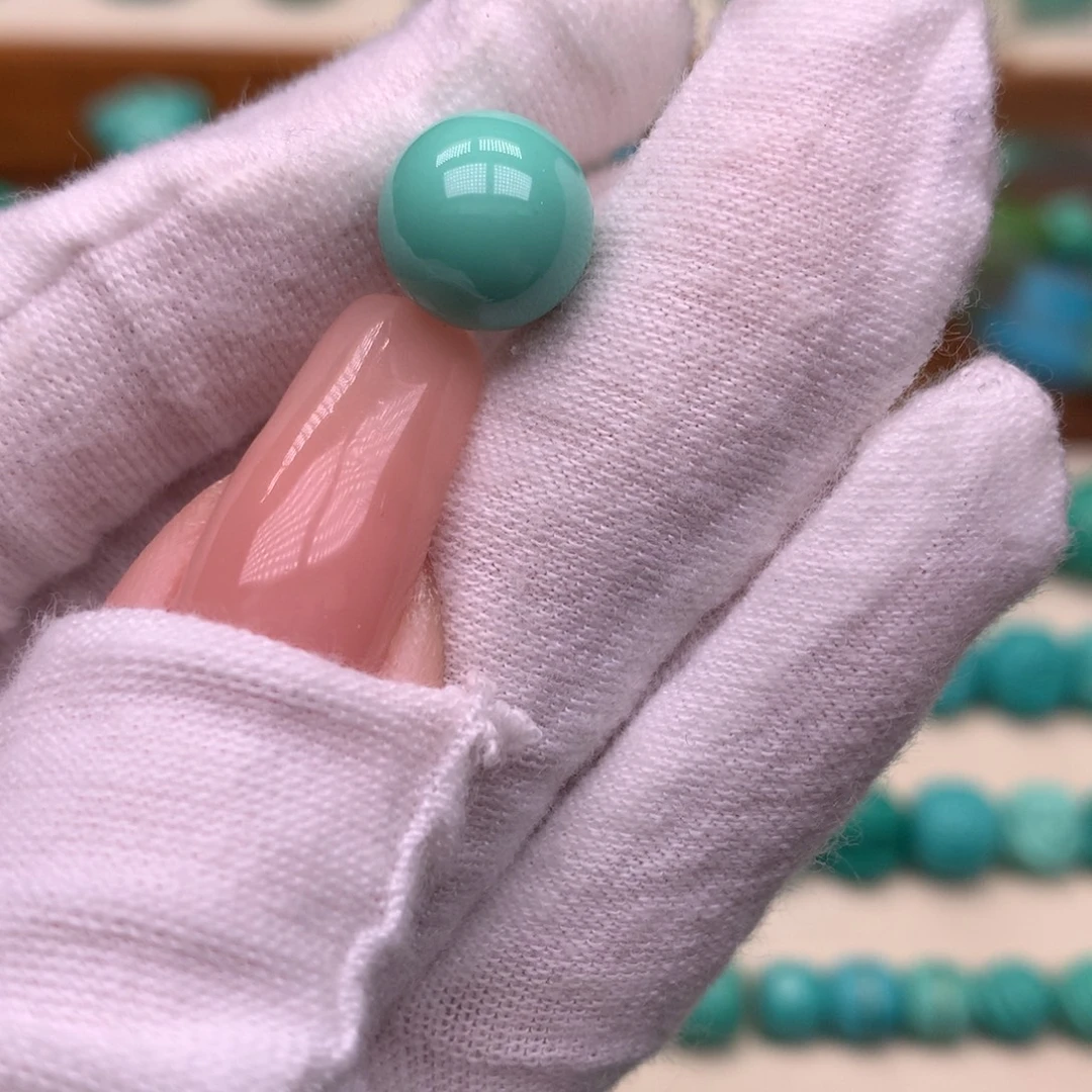 手工精工光面圆珠卡10