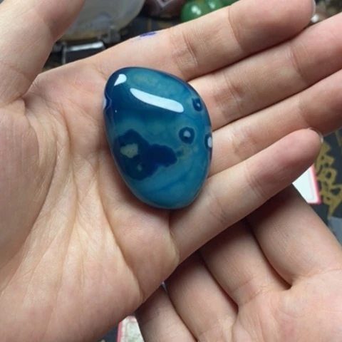 未镶嵌玛瑙/玉髓珠宝奇石用****3打孔穿绳 不退不换