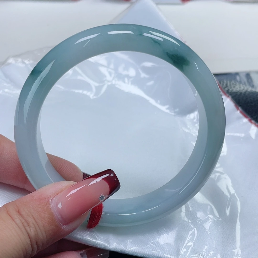 翡翠手镯未镶嵌缅甸翡翠62圈051